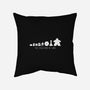 Evolution of Game-none removable cover throw pillow-CupidsArt