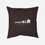 Evolution of Game-none removable cover throw pillow-CupidsArt