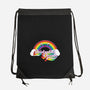 Existential Dread-none drawstring bag-Mykelad