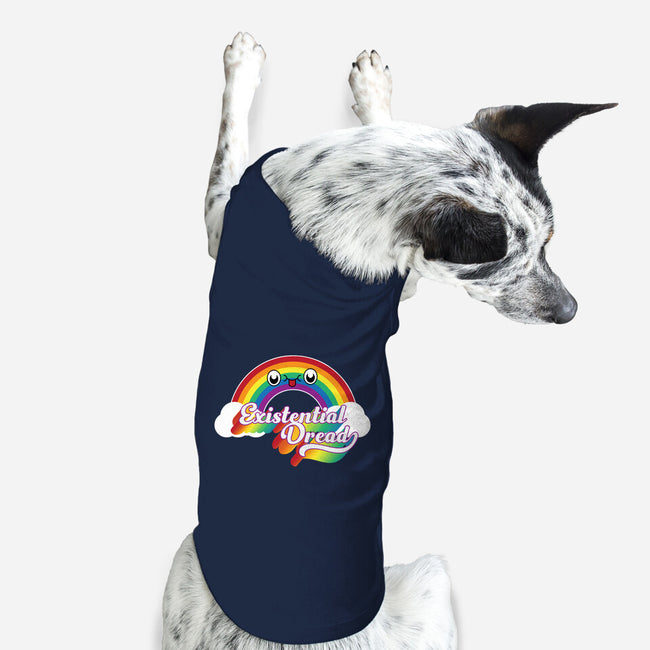 Existential Dread-dog basic pet tank-Mykelad