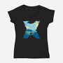 Exploration Into Unknown-womens v-neck tee-ogie1023
