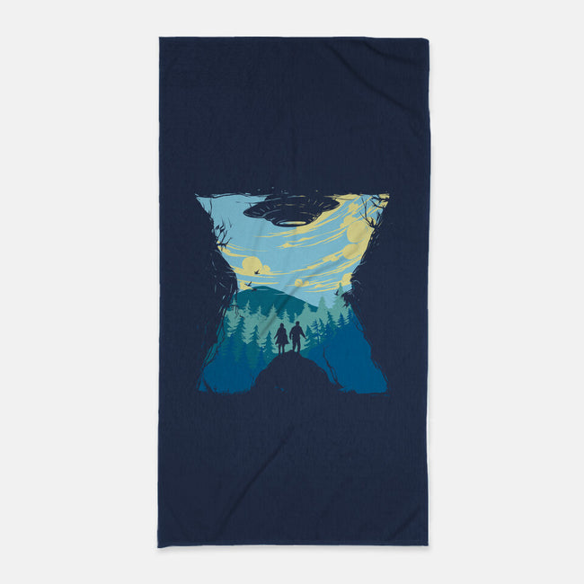 Exploration Into Unknown-none beach towel-ogie1023