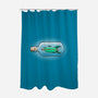 Express Bottle-none polyester shower curtain-trheewood