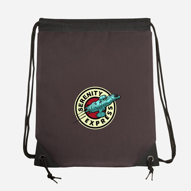 Express Through The Verse-none drawstring bag-athelstan