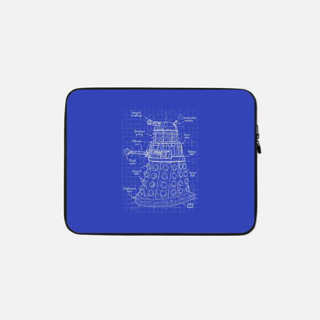 Extermination Project-none zippered laptop sleeve-ducfrench