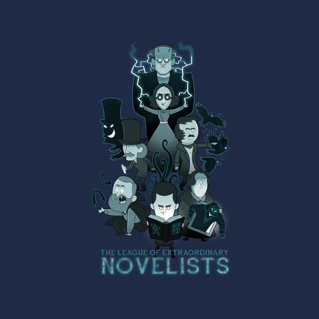 Extraordinary Novelists-none removable cover w insert throw pillow-queenmob