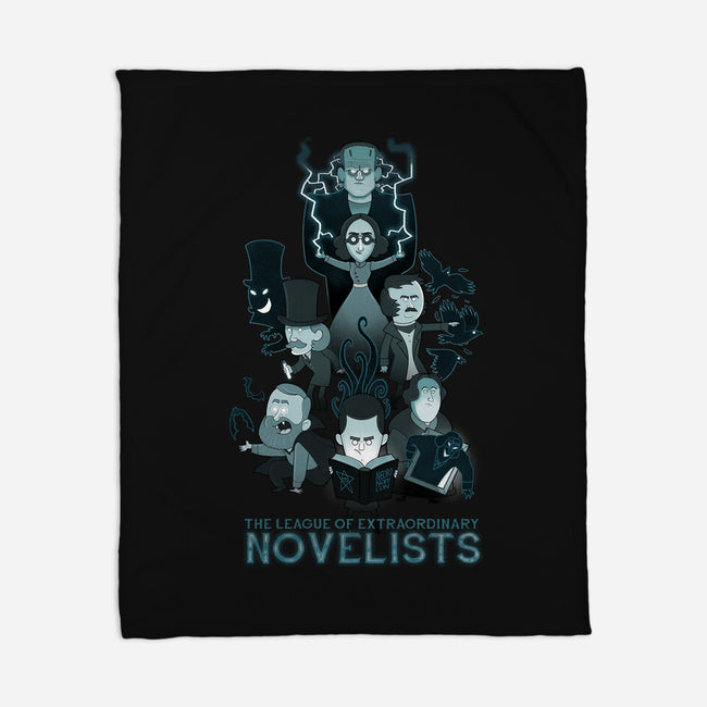 Extraordinary Novelists-none fleece blanket-queenmob