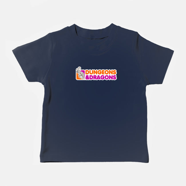 D&D All Nighter-baby basic tee-JoeGrady
