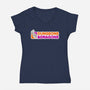 D&D All Nighter-womens v-neck tee-JoeGrady