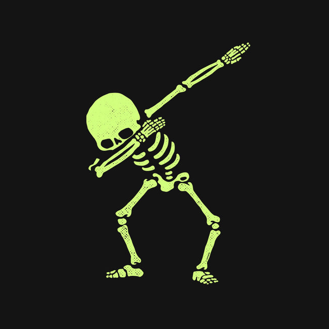 Dabbing Skeleton-womens racerback tank-vomaria