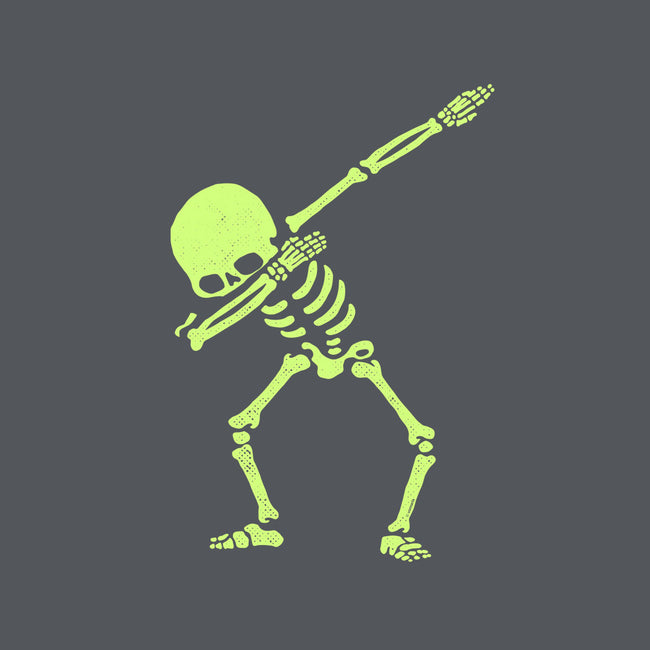 Dabbing Skeleton-womens fitted tee-vomaria