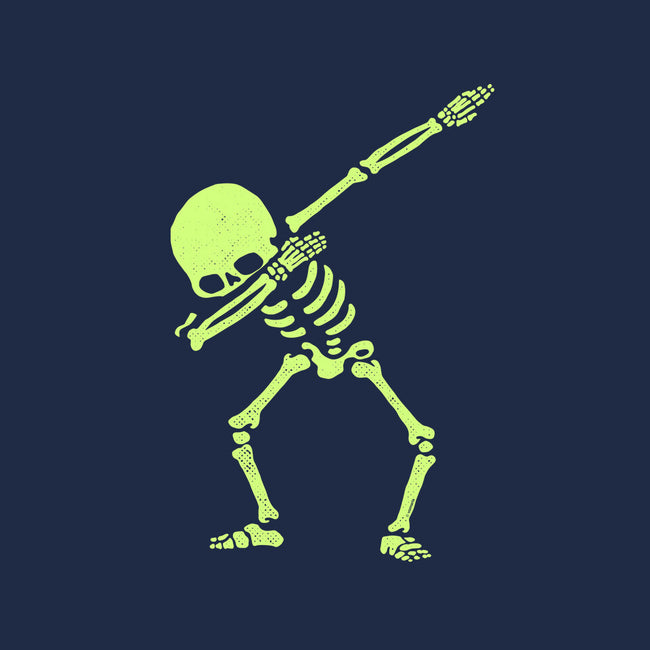 Dabbing Skeleton-womens racerback tank-vomaria