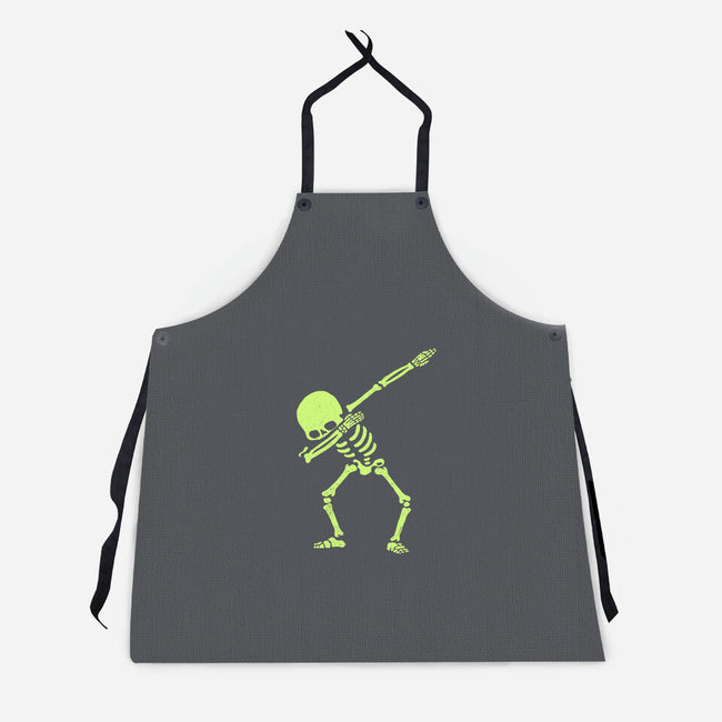 Dabbing Skeleton-unisex kitchen apron-vomaria