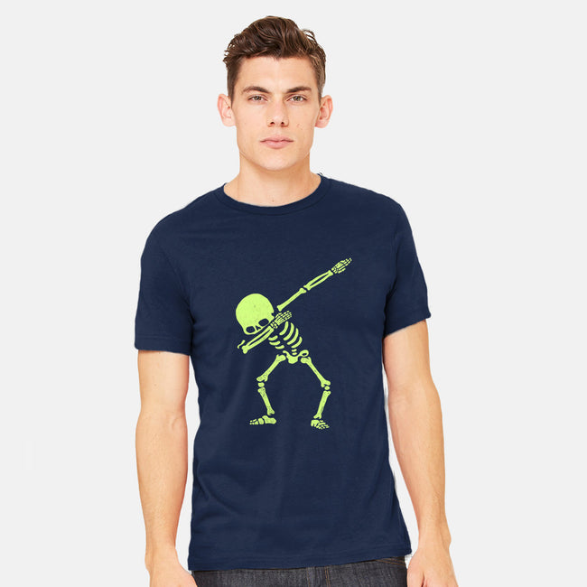Dabbing Skeleton-mens heavyweight tee-vomaria