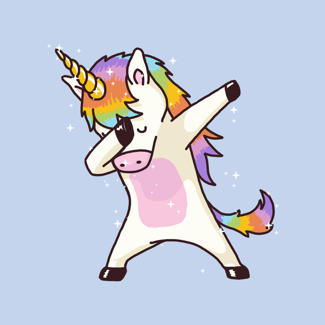 Dabbing Unicorn-none removable cover w insert throw pillow-vomaria