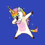 Dabbing Unicorn-none polyester shower curtain-vomaria