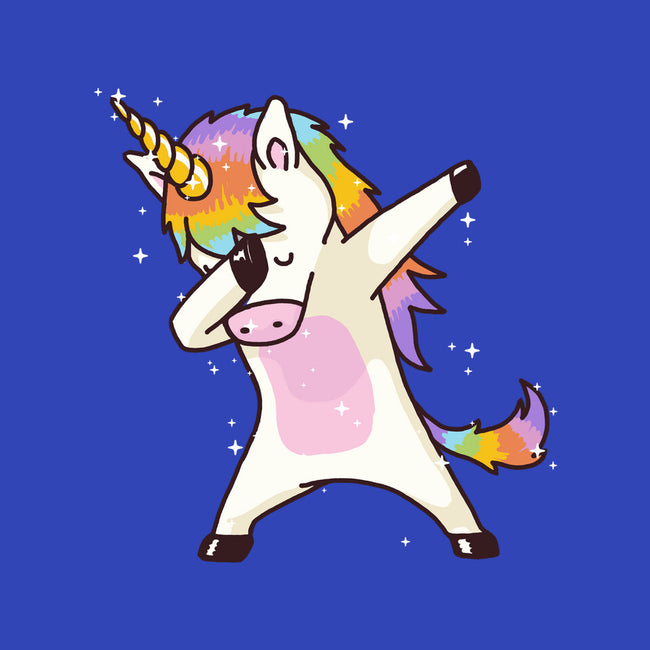 Dabbing Unicorn-none removable cover w insert throw pillow-vomaria