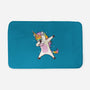 Dabbing Unicorn-none memory foam bath mat-vomaria