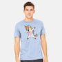 Dabbing Unicorn-mens heavyweight tee-vomaria