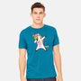 Dabbing Unicorn-mens heavyweight tee-vomaria