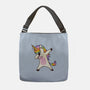 Dabbing Unicorn-none adjustable tote-vomaria