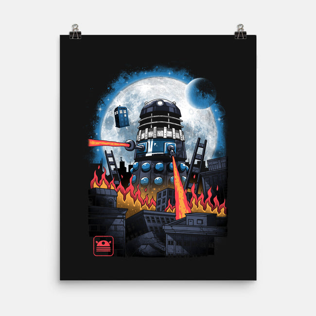 Dalek Kaiju-none matte poster-vp021