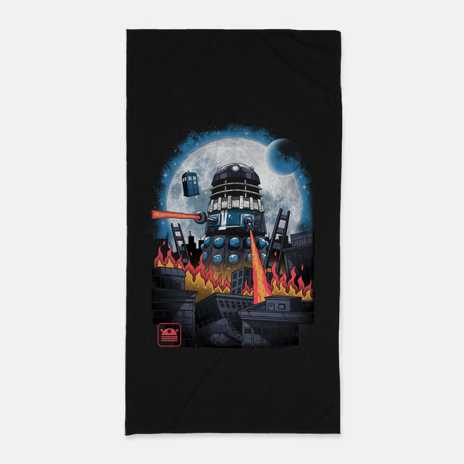 Dalek Kaiju-none beach towel-vp021