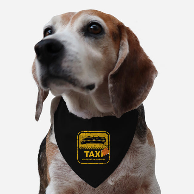 Dallas Taxi-dog adjustable pet collar-dann matthews
