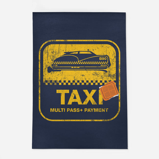 Dallas Taxi-none outdoor rug-dann matthews