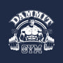 Dammit Gym-none removable cover throw pillow-mephias