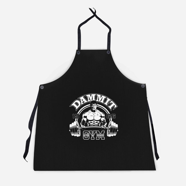 Dammit Gym-unisex kitchen apron-mephias