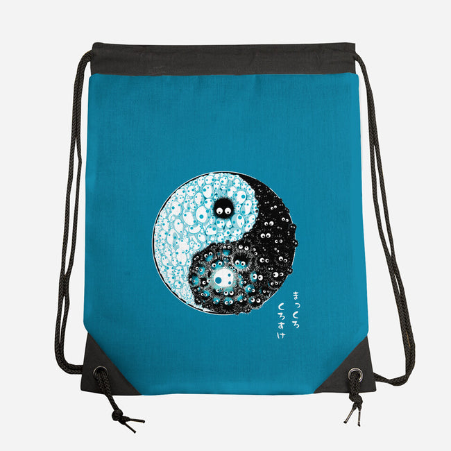 Dancing Forces-none drawstring bag-Harantula