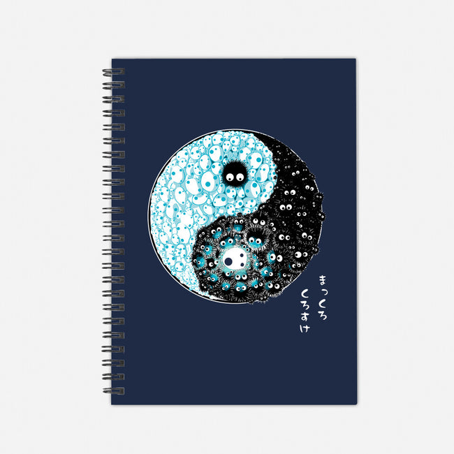 Dancing Forces-none dot grid notebook-Harantula