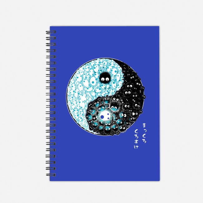 Dancing Forces-none dot grid notebook-Harantula