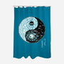 Dancing Forces-none polyester shower curtain-Harantula