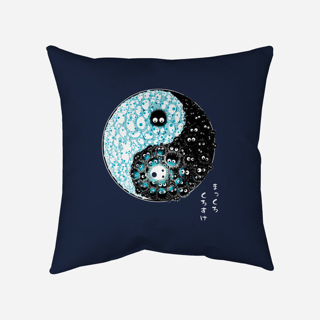 Dancing Forces-none removable cover w insert throw pillow-Harantula
