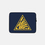 Danger on Three-none zippered laptop sleeve-Crumblin' Cookie