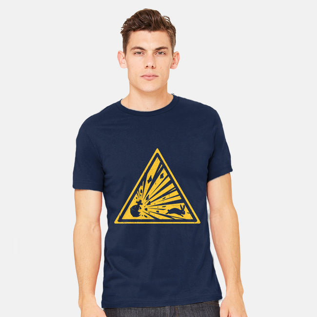 Danger on Three-mens heavyweight tee-Crumblin' Cookie