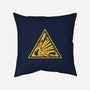 Danger on Three-none removable cover w insert throw pillow-Crumblin' Cookie