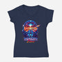 Danger Zone-womens v-neck tee-zerobriant