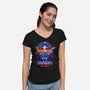 Danger Zone-womens v-neck tee-zerobriant