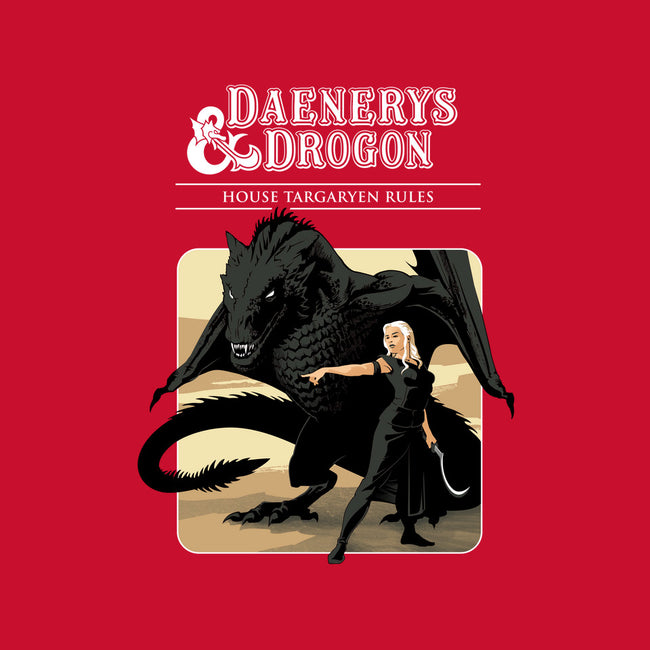 Dany & Drogon-none matte poster-inaco
