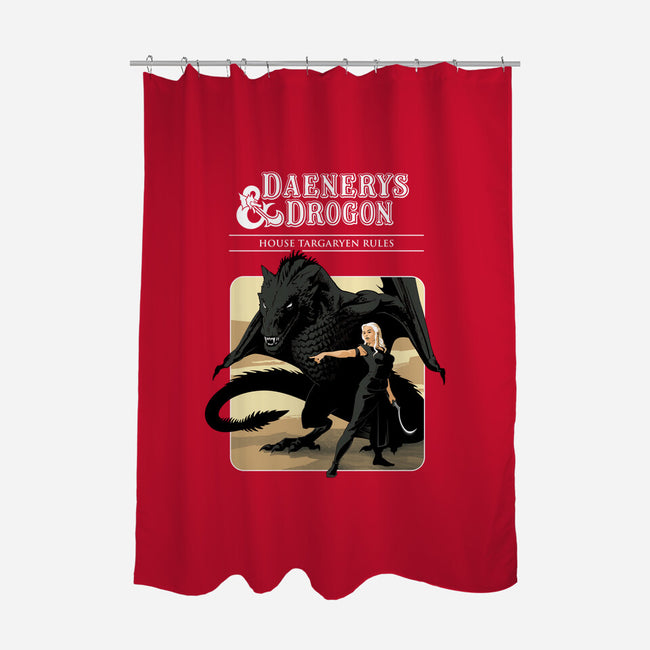 Dany & Drogon-none polyester shower curtain-inaco