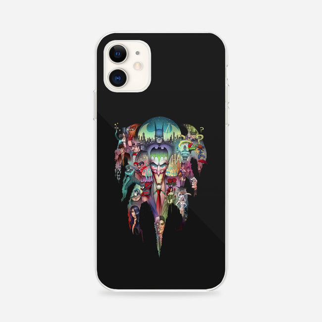 Dark Collage-iphone snap phone case-Zeeee