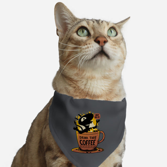 Dark Demon Roast-cat adjustable pet collar-eduely