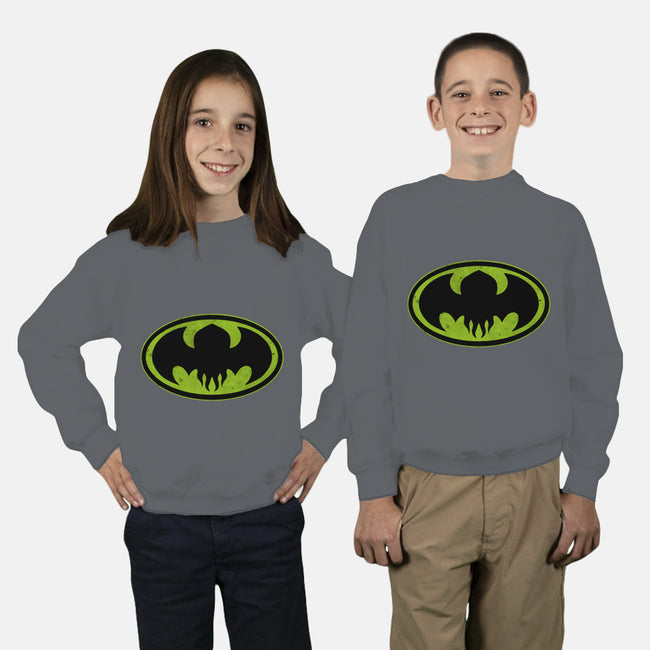 Dark God Rises-youth crew neck sweatshirt-IdeasConPatatas