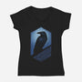 Dark Guardian-womens v-neck tee-RAIDHO