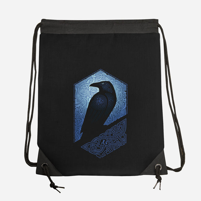 Dark Guardian-none drawstring bag-RAIDHO