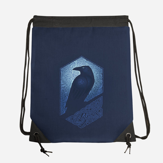 Dark Guardian-none drawstring bag-RAIDHO