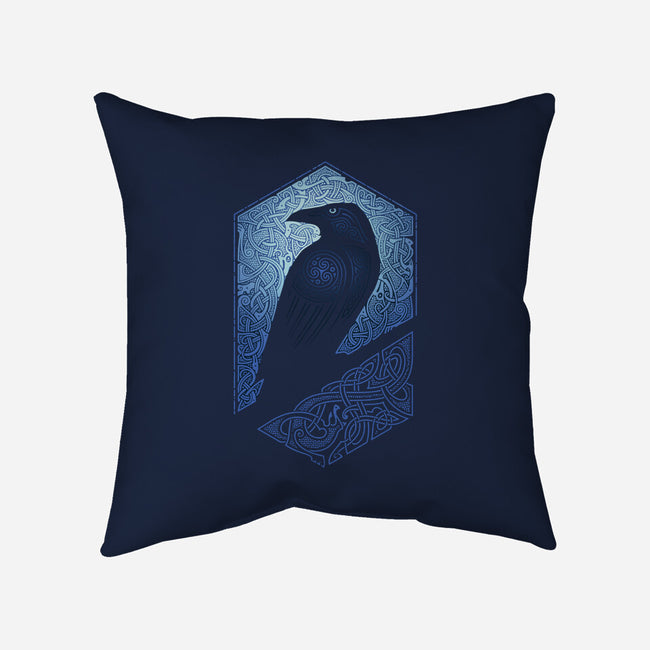 Dark Guardian-none removable cover w insert throw pillow-RAIDHO